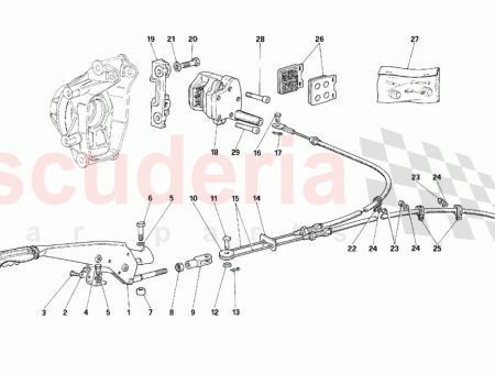 Photo of L H caliper with pads…