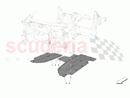 Photo of COMPL LH CENTRE FLAT UNDERTRAY SECTION…