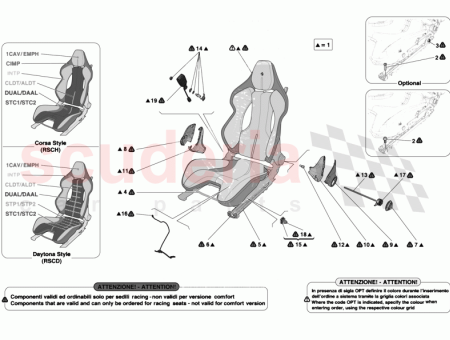 Photo of COMPL LH RACING SEAT…