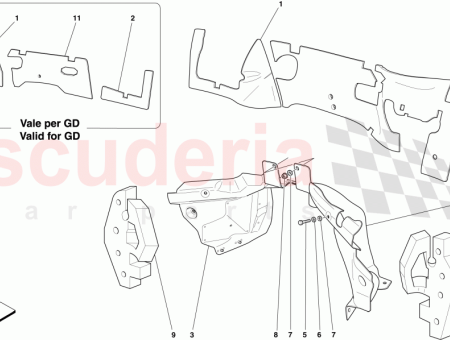 Photo of RH FIREWALL HEAT SHIELD…