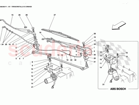Photo of WINDSHIELD WIPER MOTOR FASTENING BRACKET…