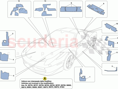 Photo of RH LUGGAGE COMPARTMENT HEAT SHIELD…