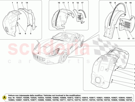 Photo of FRONT GRAVEL GUARD FOR RH REAR WHEELHOUSE…