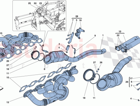 Photo of COMPL LH EXHAUST MANIFOLD…
