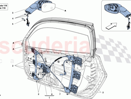 Photo of LH EXTERNAL REAR VIEW MIRROR…