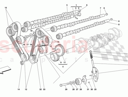 Photo of COMPLETE LH EXHAUST CAM SHAFT…