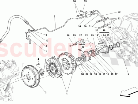 Photo of CLUTCH CONTROL HOSE…