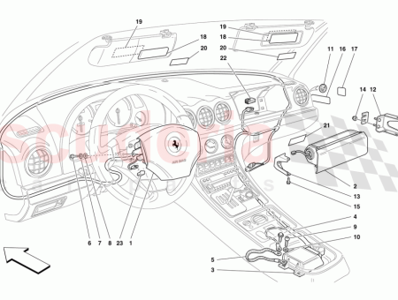 Photo of PASSENGERS SIDE COMPLETE COVERED AIR BAG…