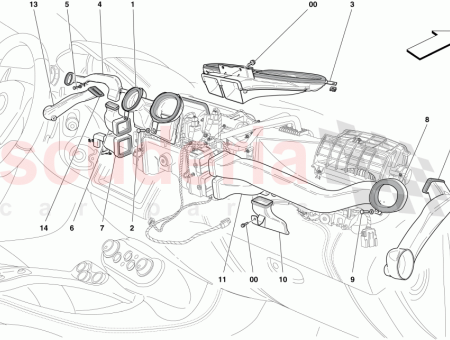 Photo of PASSENGER SIDE LOWER FOOTWELL AIR DUCT…