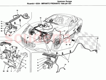 Photo of R H UNDERFLOOR BRAKE PIPE…
