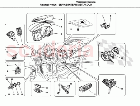 Photo of REAR FOG LIGHT CONTROL SWITCH Not for USA…