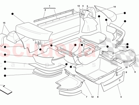 Photo of INSULATIONS SERIES FOR TRUNK COMPARTMENT…