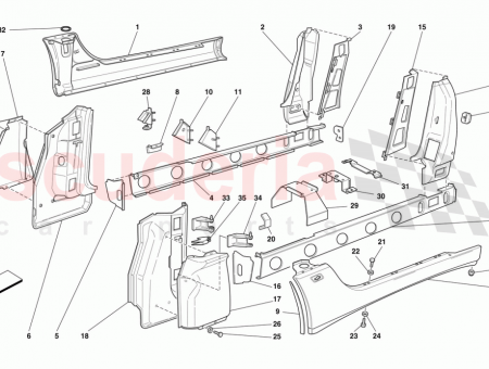 Photo of BRACKET FOR INSTRUMENT PANEL FIXING…