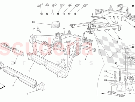 Photo of COMPLETE REAR FRAME…