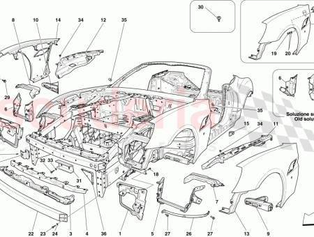 Photo of RH CROSS MEMBER REINFORCEMENT BRACKET…