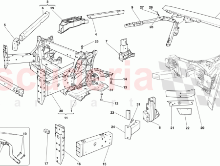 Photo of LH FIREWALL INTERNAL DIAGONAL BRACE…