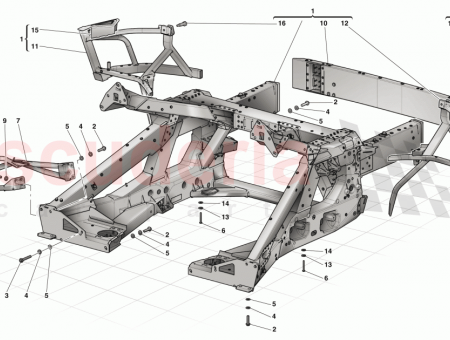 Photo of COMPL REAR CHASSIS…