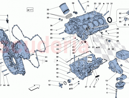 Photo of CRANKCASE LOWER CRANKCASE SHELL ASSEMBLY…