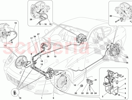 Photo of BRAKE PIPE FROM CONNECTOR TO HYDRAULIC UNIT…