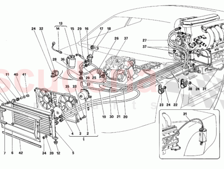 Photo of Pipe from electromagnetic valve to engine…