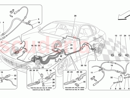 Photo of BRAKE PIPE FROM REGULATOR ABS CENTER UNIT…