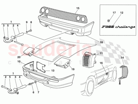 Photo of RH front light cover…