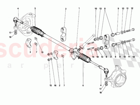 Photo of Steering box assembly…