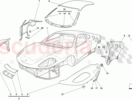 Photo of COMPLETE FRONT FENDER ASSEMBLY…