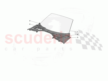 Photo of COMPL RH UNDERWINDSCREEN TRAY…