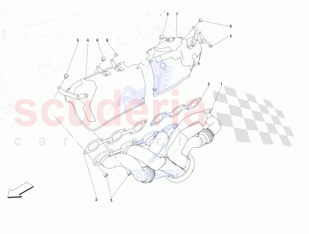 Photo of FRONT LH HEAD HEAT SHIELD…