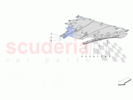 Photo of COMPL REAR FLAT UNDERTRAY…