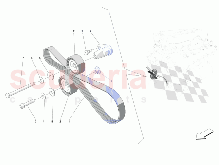 Photo of ALTERNATOR DRIVE BELT…
