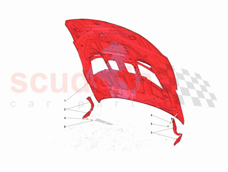 Photo of COMPL ENGINE COMPARTMENT LID…