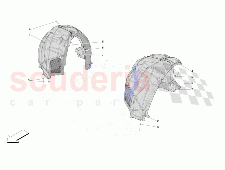 Photo of COMPL LH FRONT WHEELHOUSE…