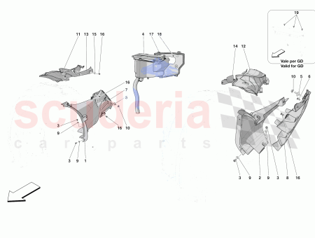 Photo of LH LATERAL UPPER AIR DUCT SURROUND…