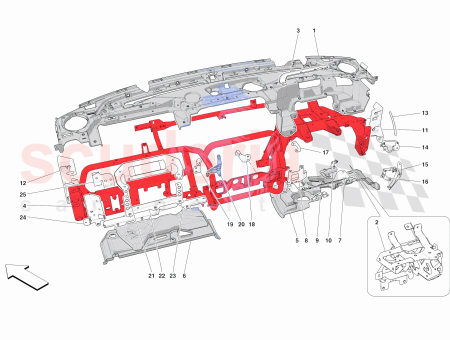 Photo of LH UNDERDASHBOARD INSULATION…