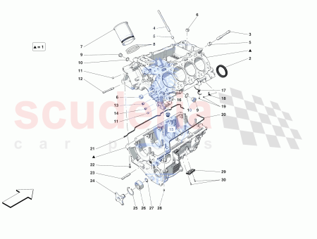 Photo of CRANKCASE LOWER CRANKCASE SHELL ASSEMBLY…