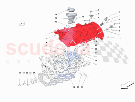 Photo of LH CYLINDER LH HEAD COVER ASSEMBLY…
