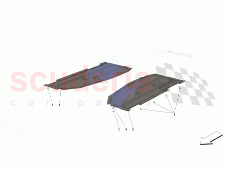 Photo of RH LATERAL FLAT UNDERTRAY SECTION…