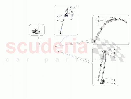 Photo of LH REAR BELT RETRACTOR SECTION…