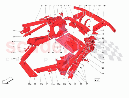 Photo of LH REAR SPAR…