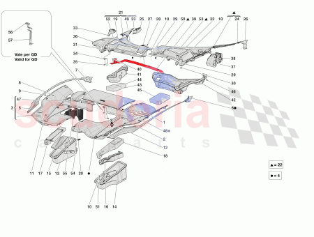Photo of COMPL LH UNDERWINDSCREEN TRAY…
