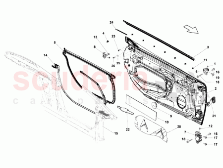 Photo of DOOR WEATHERSTRIP OUTER RH…