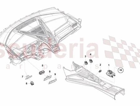 Photo of SWITCH FOR ELECTROMECHANICAL PARKING BRAKE EPB…