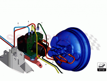 Photo of PIPE POWER BRAKE ABS CONTROL UNIT…