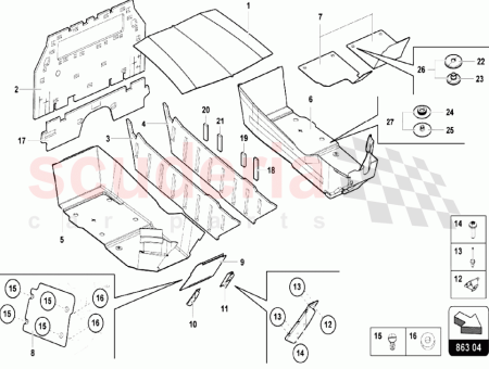 Photo of Bracket For Footrest left Rhd…