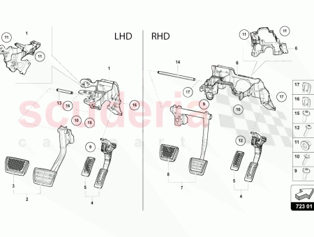 Photo of BRACKET FOR PEDAL CLUSTER…