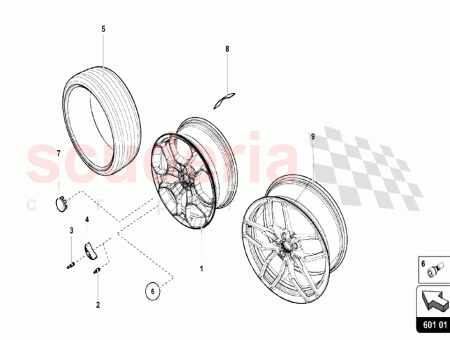 Photo of 1 SET TYRES…