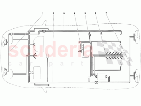 Photo of LEFT REAR HARNESS…