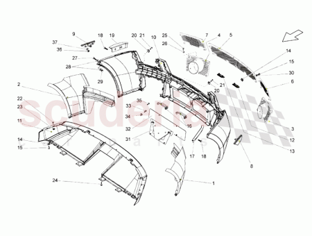 Photo of Carbon rear grills set…